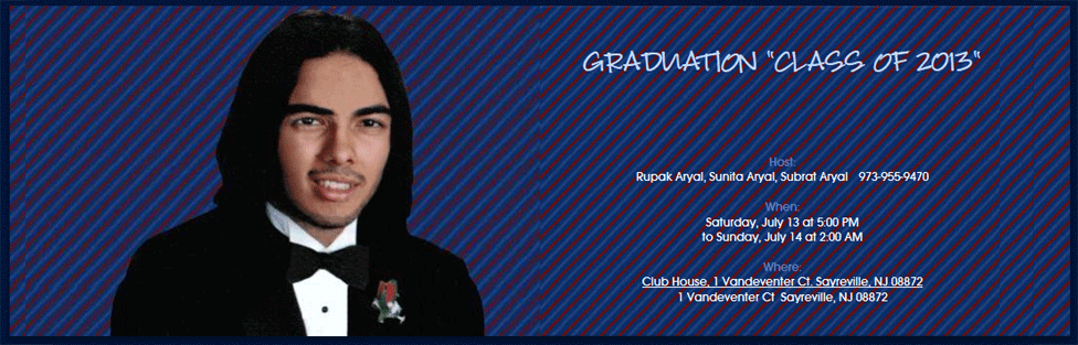 Subrat’s Graduation – “Class of 2013″